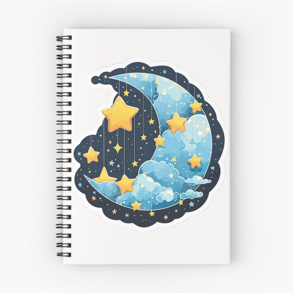 Item preview, Stars and moon designed and sold by Stickermagician.