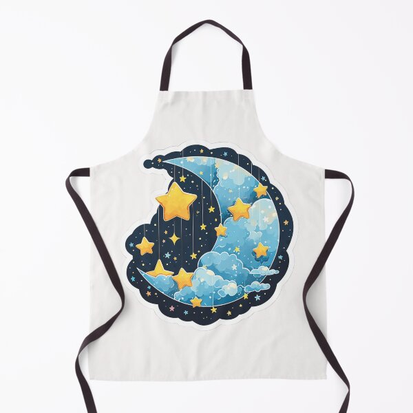 Item preview, Stars and moon designed and sold by Stickermagician.