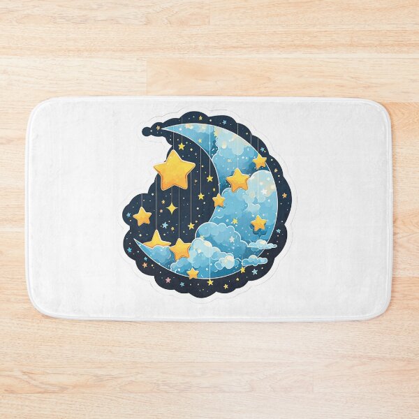 Item preview, Stars and moon designed and sold by Stickermagician.