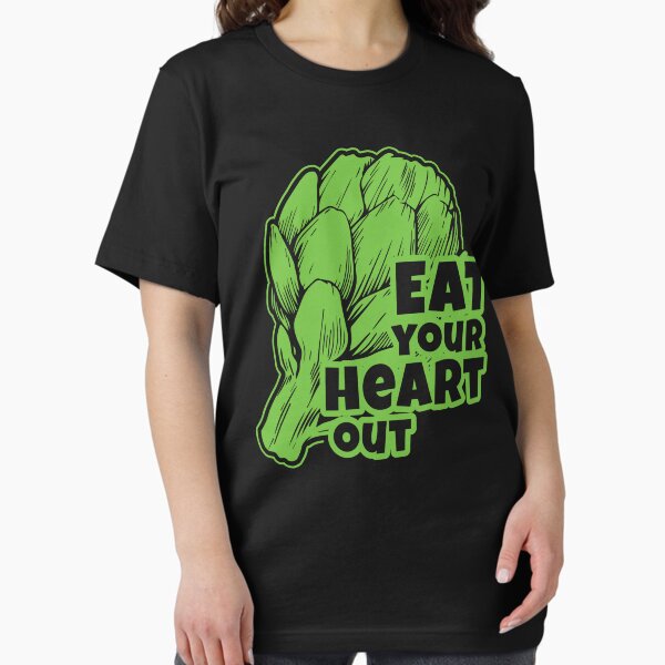 Artikel-Vorschau von Eat Your Heart Out Artischocken Vegan, designt und verkauft von MooonTees.