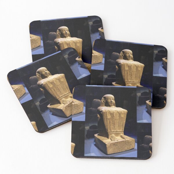 Item preview, vr 3320 / finition 2023 - 8  Statue cube du Vizir Paser du pharaon ramsès ll tenant les emblèmes de Thèbes - nouvel empire,19 éme dynastie - Okaio Créations  Olavia-Olao designed and sold by o.okaïo.