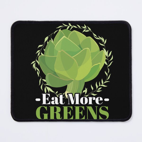 Item preview, Eat More Green Artichokes Vegan designed and sold by MooonTees.