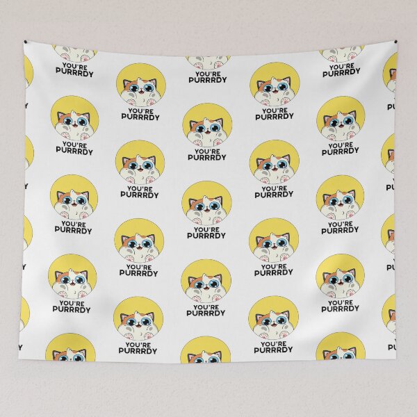 Item preview, You're Purrrdy Funny Cat Puns  designed and sold by punnybone.