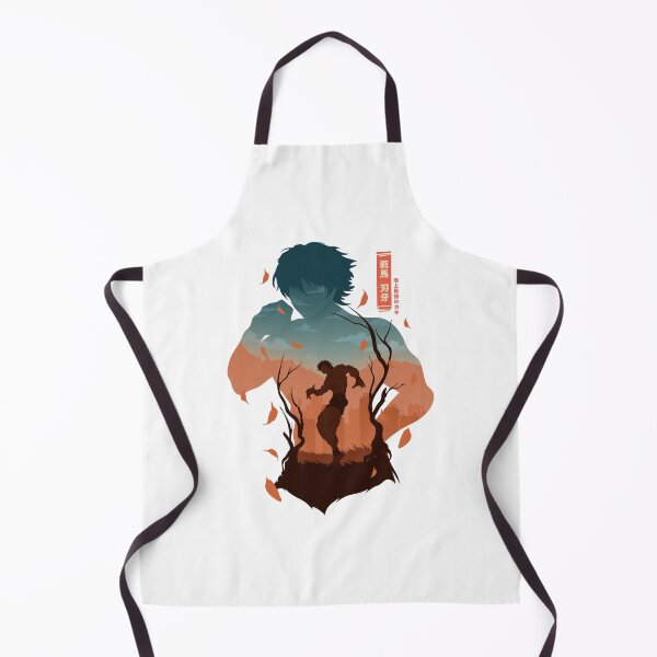 Item preview, Baki Hanma Silhouette designed and sold by nefertazomorose.