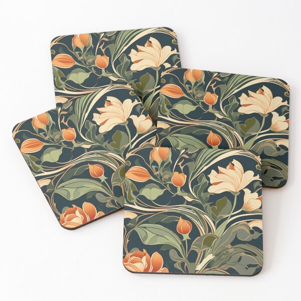 Item preview, Botanical Symphony 05 - Serenade of Nature's Ornaments designed and sold by Floral Fiesta Designs.