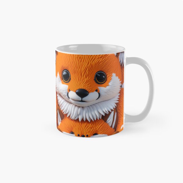 Item preview, plush fluffy toy face,baby fox designed and sold by kiyaansh16.