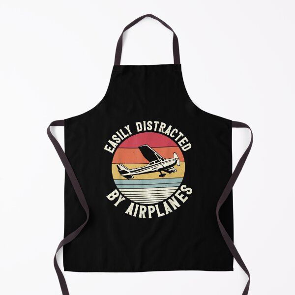 Item preview, Airplane Pilot Vintage Retro Easily Distracted By Airplanes designed and sold by KelliEvanse.