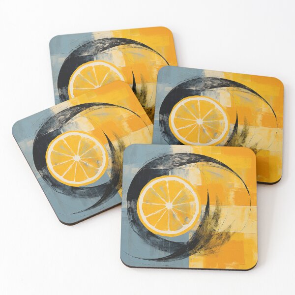 Item preview, Lemon Abstract 4 designed and sold by PixelVidArt.