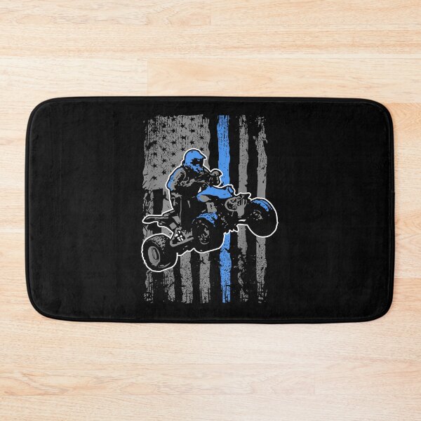 Item preview, American Flag Four Wheeler Quad Men ATV Riding Gift designed and sold by KelliEvanse.