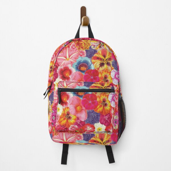 Item preview, Native vintage scandinavian colourful flower pattern meadow florals designed and sold by blomastudios.