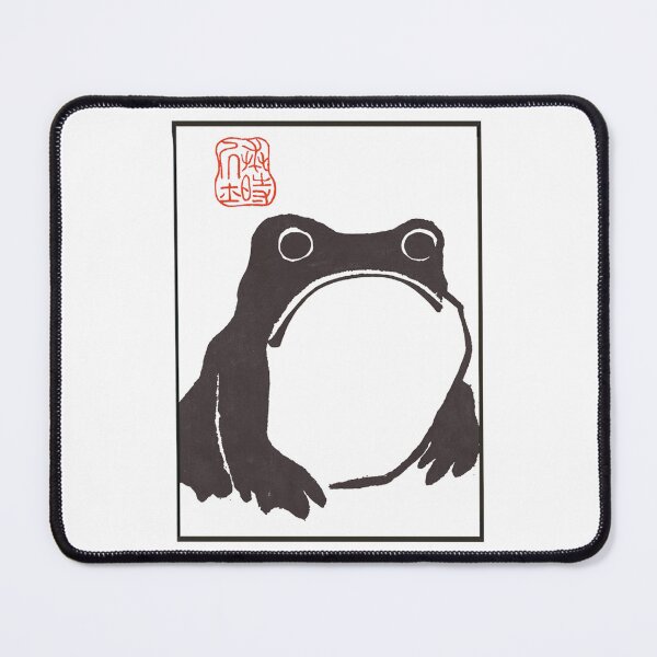Item preview, grumpy frog Japanese matsumoto hoji designed and sold by MarcelJacquot.