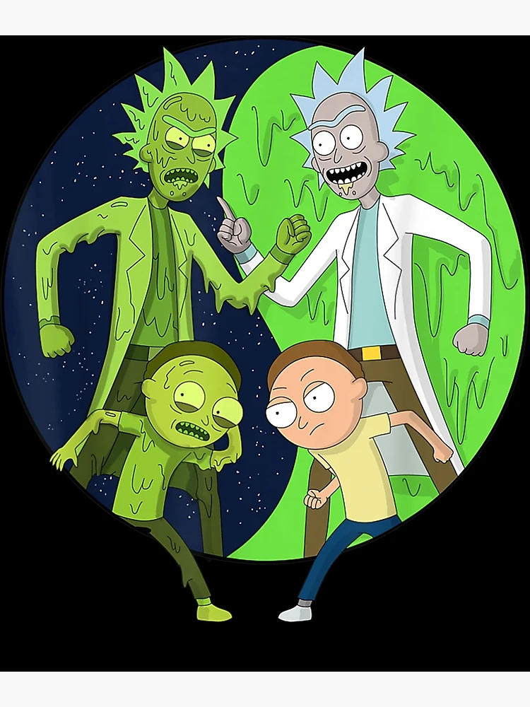 Crazy Rick Sanchez Toxic Wallpapers - Trippy Wallpapers Aesthetic