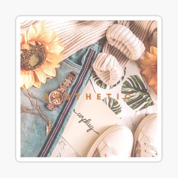 Aesthetic July Art Sticker