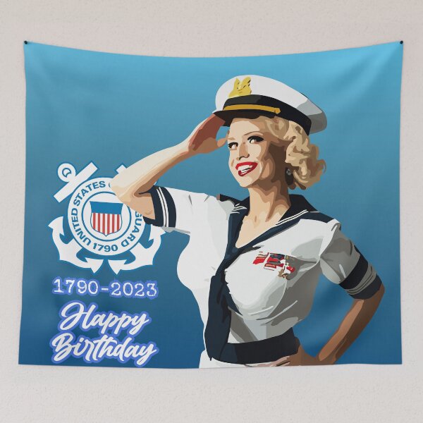Item preview, U.S. Coast Guard 233rd Birthday designed and sold by JHANL.
