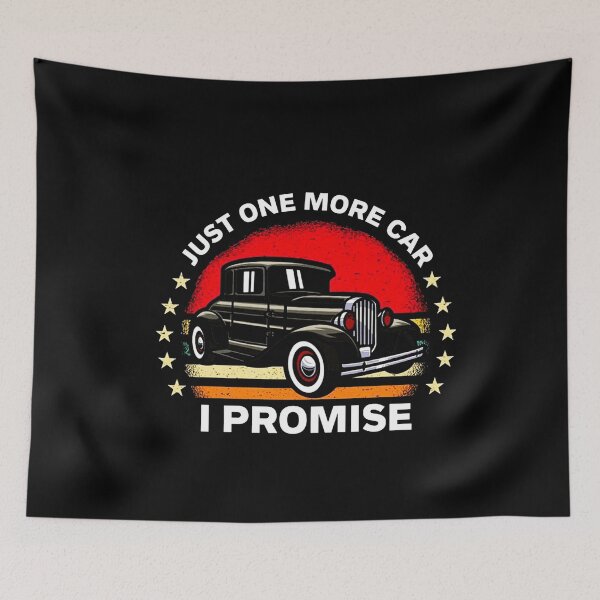 Item preview, Just One More Car I Promise designed and sold by ShopYKUN.