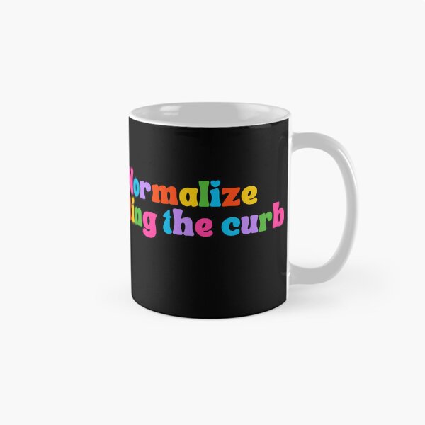Item preview, Normalize Hitting The Curb designed and sold by StickerSparkle.