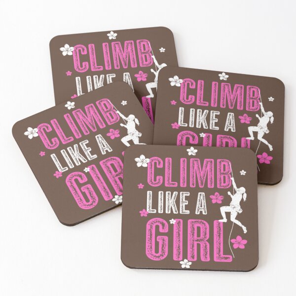 Item preview, Climb Like A Girl Funny Climbing Gift  designed and sold by ToomeyTrevor.