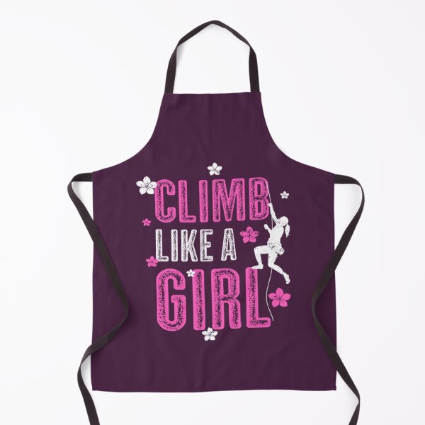 Item preview, Climb Like A Girl Funny Climbing Gift designed and sold by ToomeyTrevor.