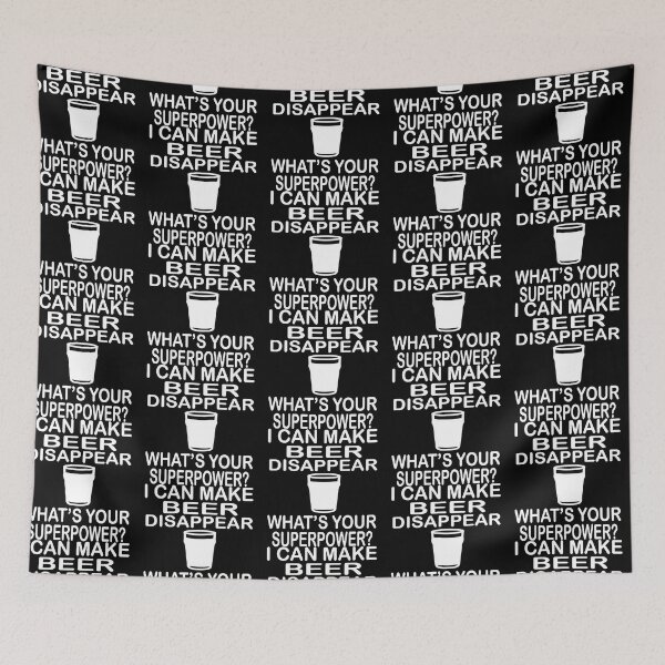 Item preview, I Can Make Beer Disappear designed and sold by balbalkorla.
