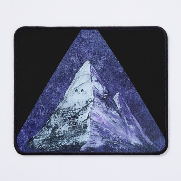Item preview, Cute snowy purple mountain designed and sold by floofrealm.