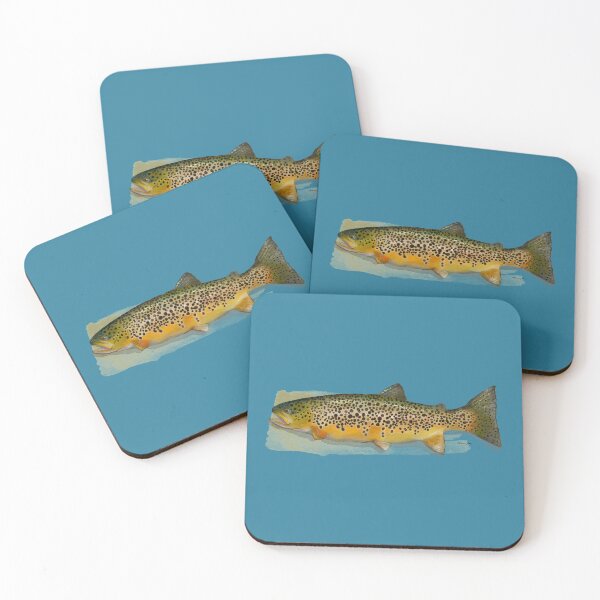 Item preview, Brown Trout Water Color designed and sold by MikaelJenei.