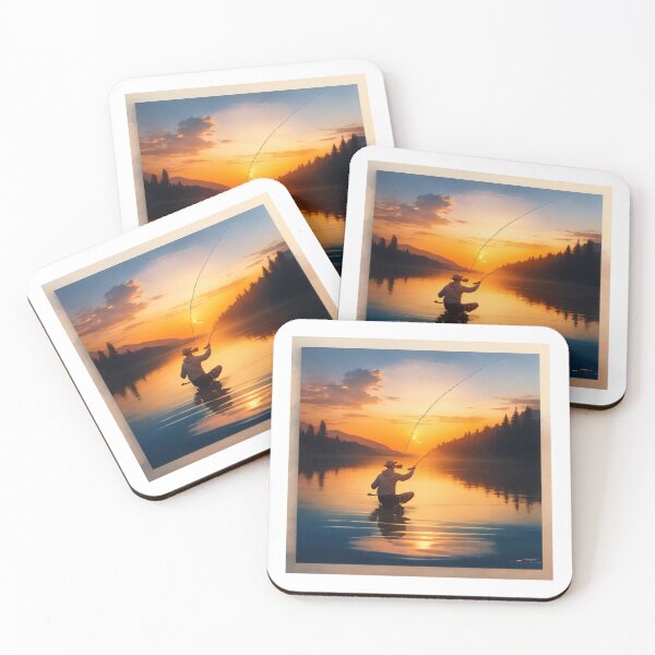 Item preview, Peaceful fishing designed and sold by AiStoryTeller.