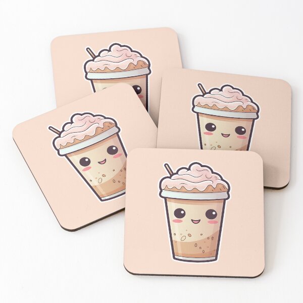 Item preview, Coffee Cuddles: Kawaii "Coffee Whipped Cream" designed and sold by HIKARI Creations.