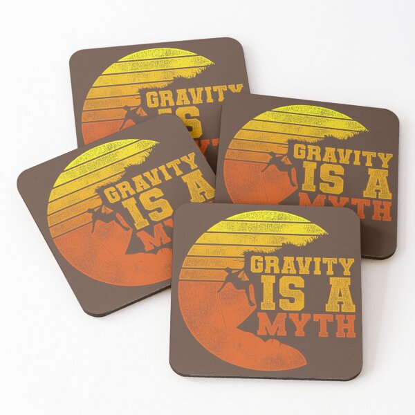Item preview, Climbing Gravity Is A Myth Retro Climb designed and sold by ToomeyTrevor.