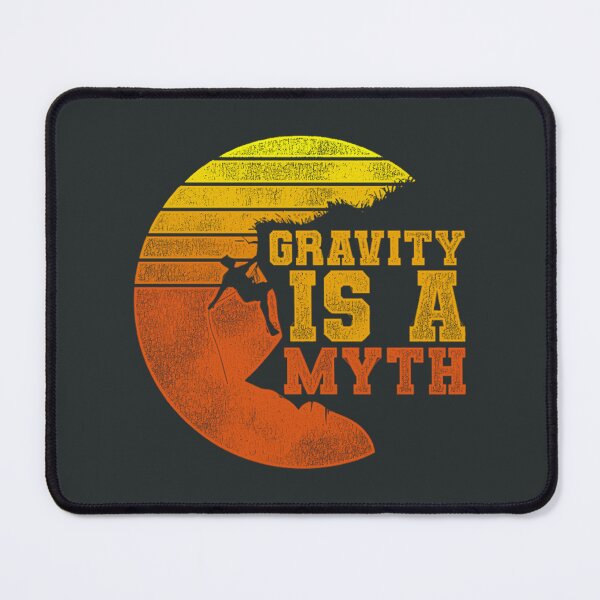 Item preview, Climbing Gravity Is A Myth Retro Climb designed and sold by ToomeyTrevor.