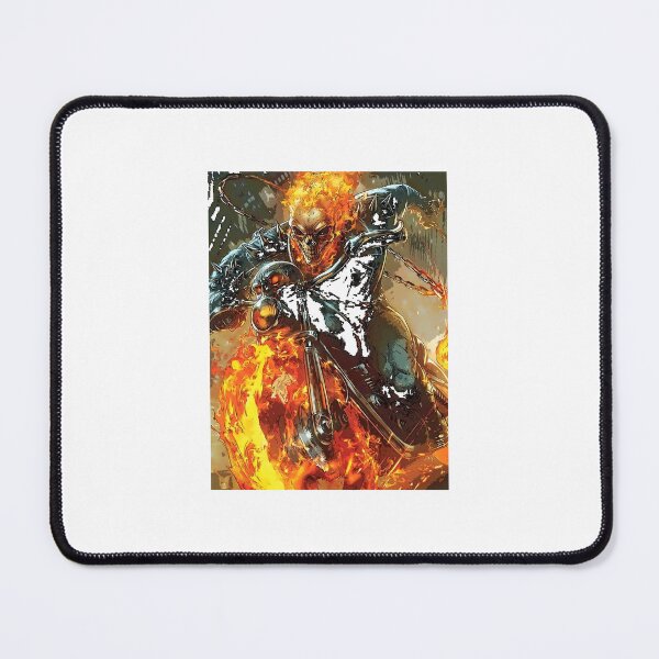 Item preview, Ghost Rider Fire Skeleton On Motorcycle   	 designed and sold by wejovohdwrb48.
