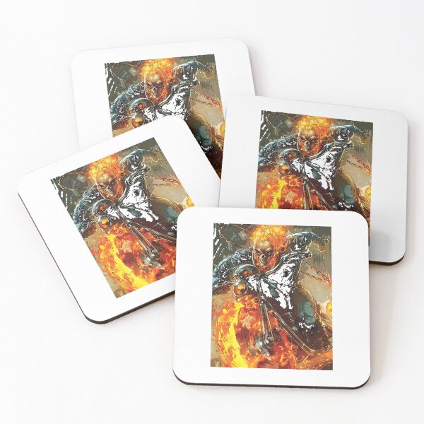 Item preview, Ghost Rider Fire Skeleton On Motorcycle   	 designed and sold by wejovohdwrb48.