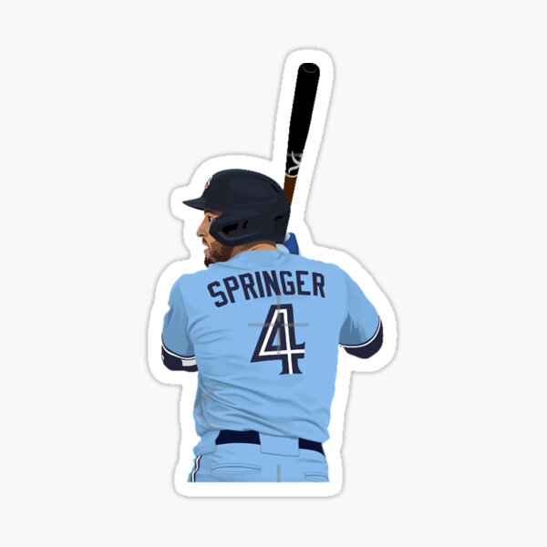 George Springer Jays Sticker for Sale by mrooney7