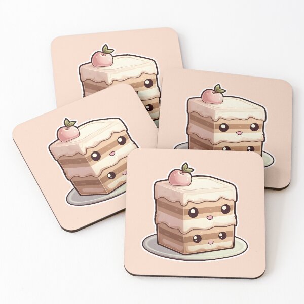 Item preview, Coffee Cuddles: Kawaii "Tiramisu Dessert 3" designed and sold by HIKARI Creations.