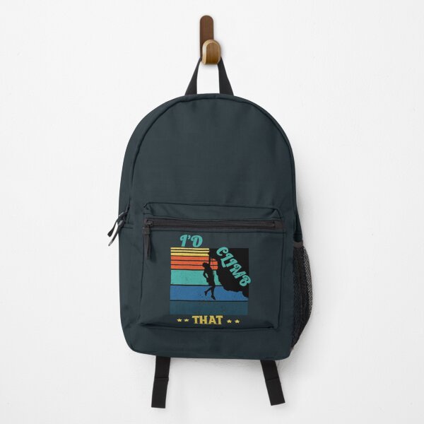 Item preview, Id climb that,RETRO VINTAGE Climbing Adventure Gift  designed and sold by ToomeyTrevor.