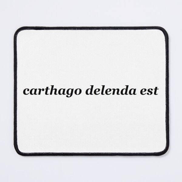 Item preview, Carthago Delenda Est - Carthage must be destroyed designed and sold by ThousandMonkeys.