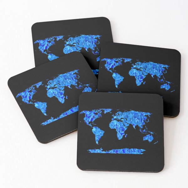 Item preview, Blue Pattern Map designed and sold by Jessie Williams.