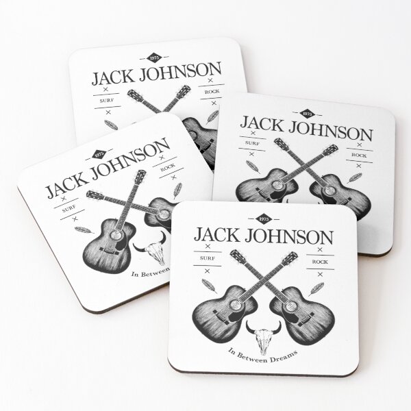 Item preview, Jack Johnson Acoustic Guitar Vintage Logo designed and sold by ModeWhipKing.