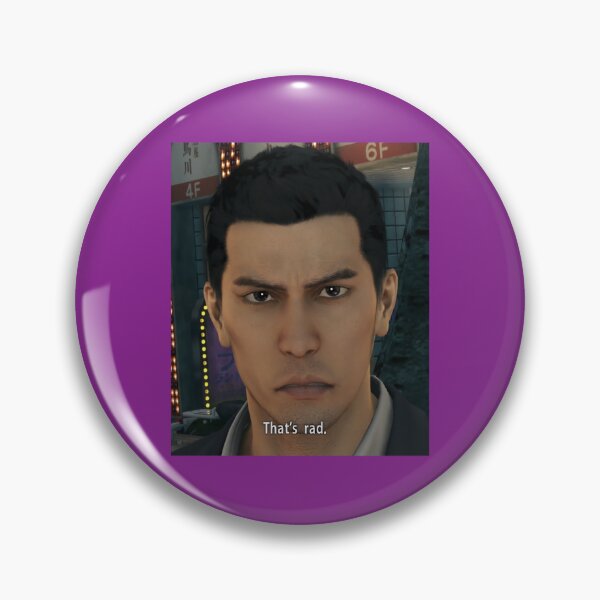Item preview, Yakuza Kiryu That's rad Drawstring Bag 	 designed and sold by qidwcbawfbd35.