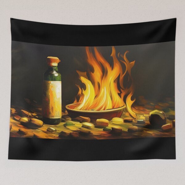 Item preview, Charcoal Fire, Ai Generated Art  designed and sold by ACC .