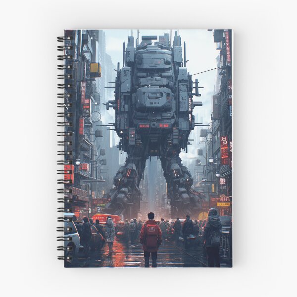 Item preview, The City Machine - Lo-Fi Sci-Fi Artwork designed and sold by DW3WD.