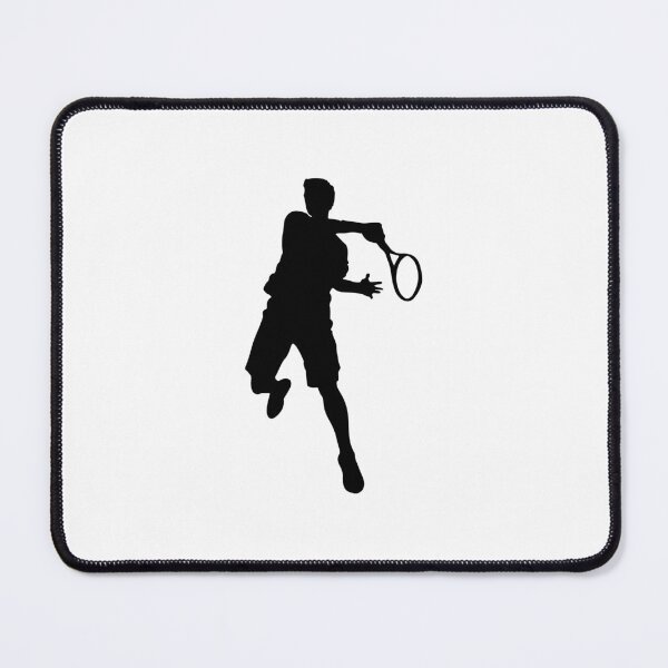 Item preview, Elegant Black Ink Tennis Player designed and sold by InkStation24.