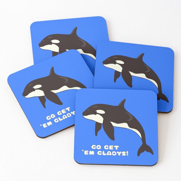 Item preview, Go Get em Gladys Orca designed and sold by EllavonGnatz.
