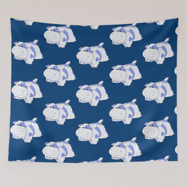 Item preview, blueberry cow pillow pet designed and sold by amoura-mauk.