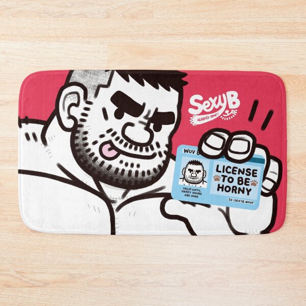 Item preview, Licence to Be Horny designed and sold by SEXYB WOOF.