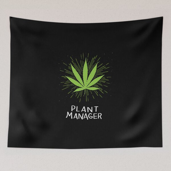 Item preview, Plant Manager Cannabis Marijuana THC CBD Weed Hemp designed and sold by anziehend.