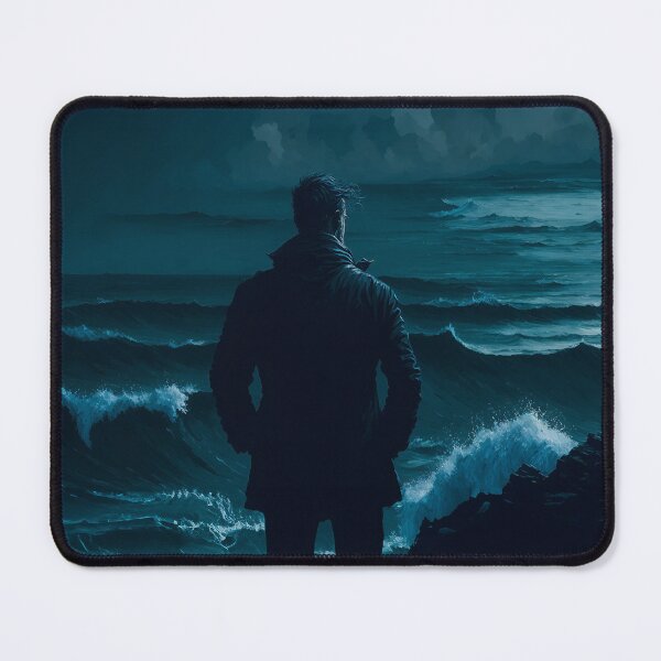 Item preview, Men watching the darksea designed and sold by Matthew Nikolaj.