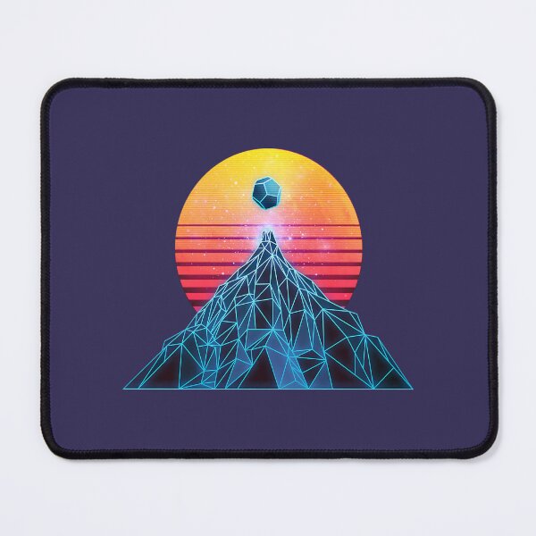 Item preview, Synthwave Wire frame Mountain designed and sold by nfrjdcla81.