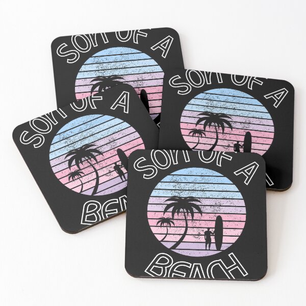 Item preview, Inspiring and Motivational Quotes - Son of a Beach | Retro | Surfing designed and sold by TeeraCollection.