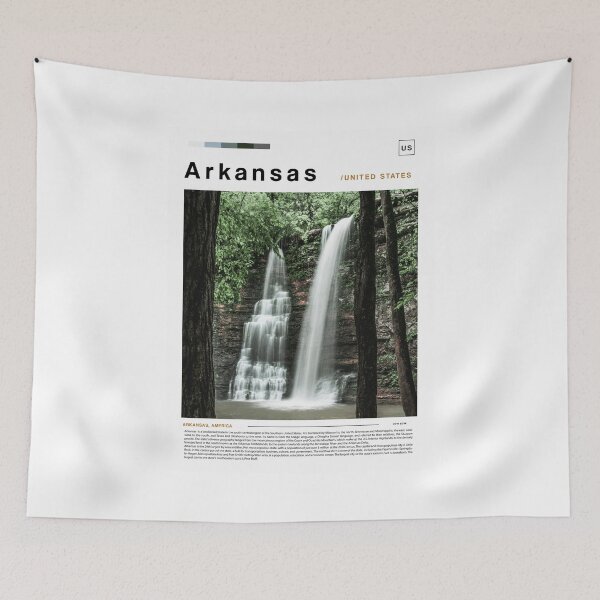 Item preview, Arkansas poster landscape designed and sold by paulrommer.