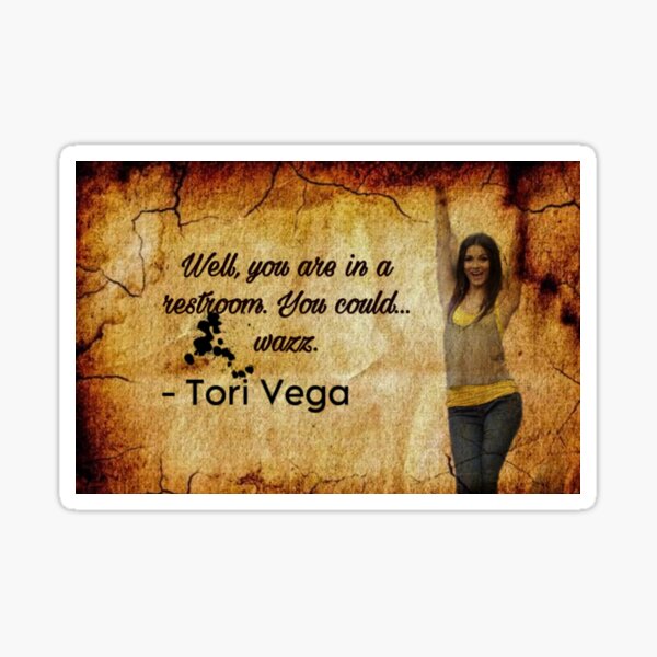 Tori Vega Sticker for Sale by kelcielol